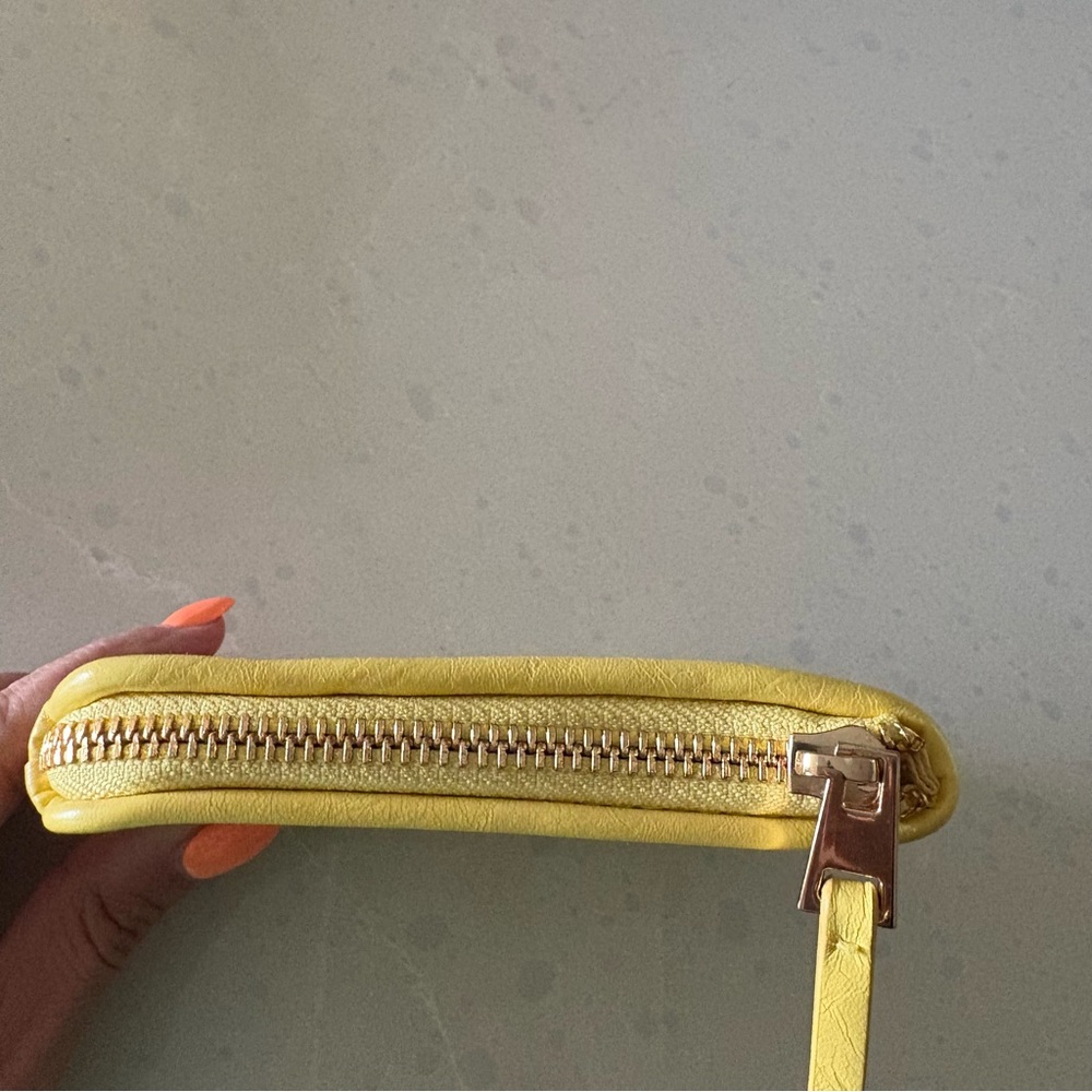 Target Universal Thread Yellow Checkered Wallet C… - image 3